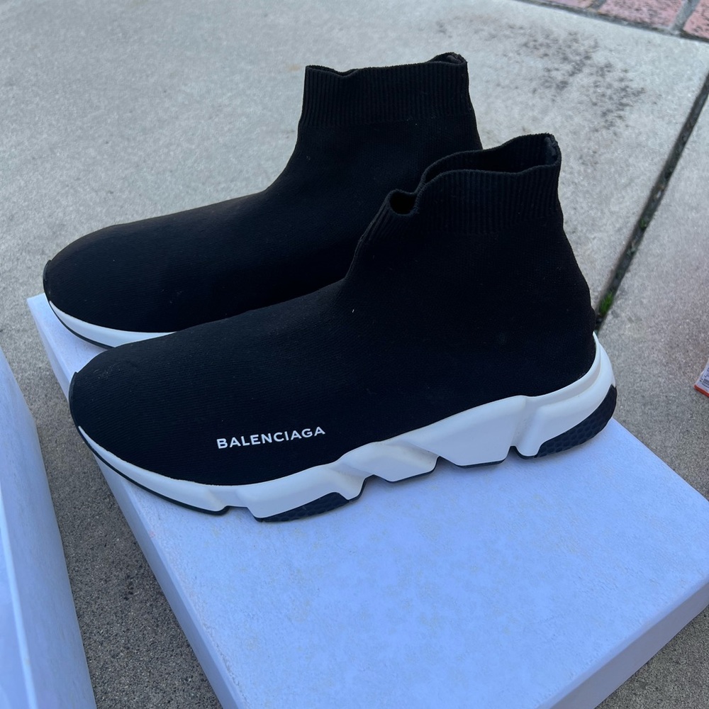 Balenciaga Black Sock Sneakers